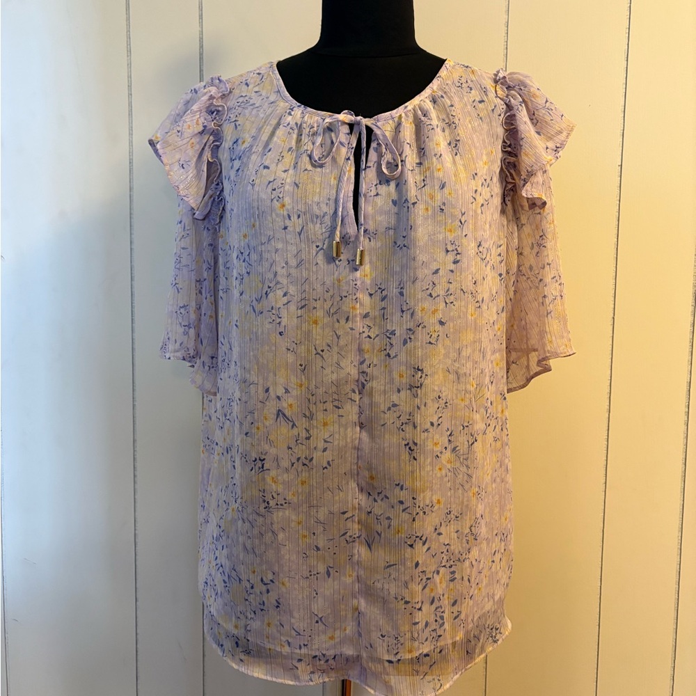 Ann Taylor Floral Blouse